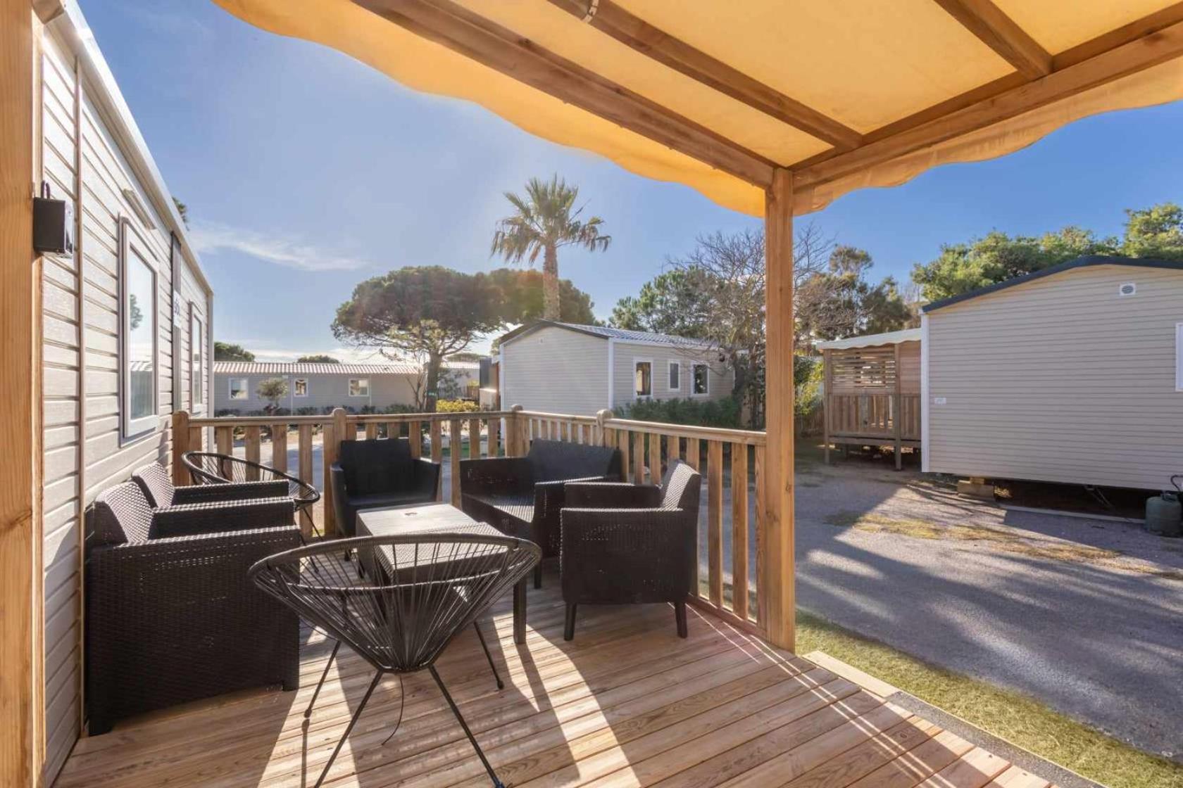 Mobilhome Soleia Neuf 2023 Mar Estang Siblu Village Canet-En-Roussillon Kültér fotó